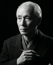 Portrait de Hokusai